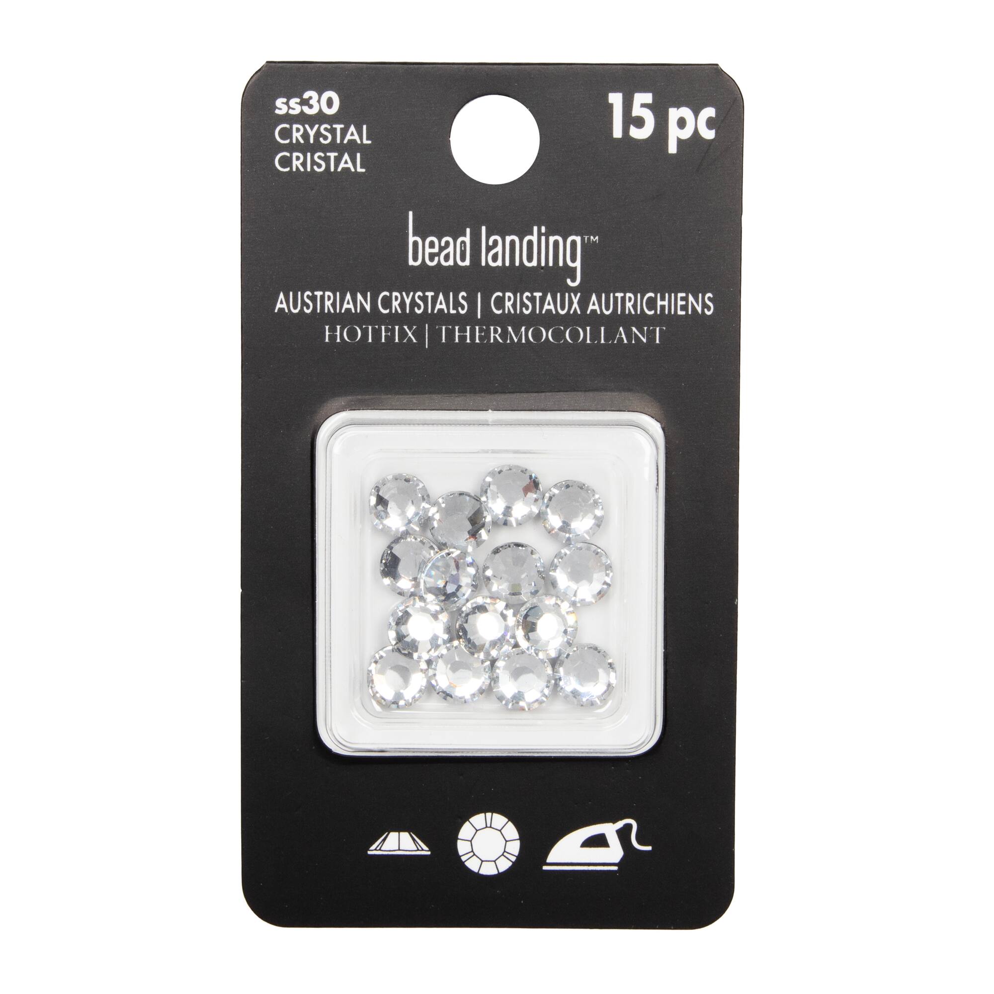 SS30 Round Hotfix Austrian Crystals by Bead Landing